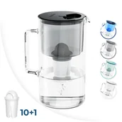Dzbanki filtrujące - Zestaw: Dzbanek Filtrujący Wessper Aquaclassic Crystalline 2,5 L Czarny + 10× Wkład Filtrujący Wessper Aquaclassic - miniaturka - grafika 1