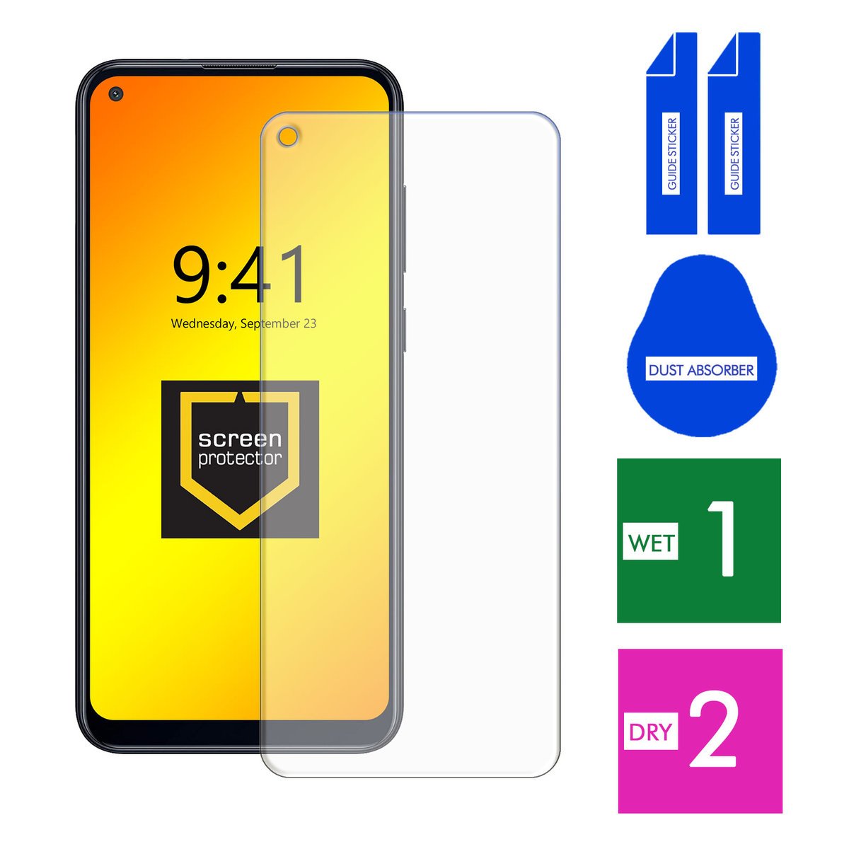 SZKŁO HARTOWANE DO SAMSUNG GALAXY A11 M11 SZYBKA 9H OCHRONNE PANCERNE