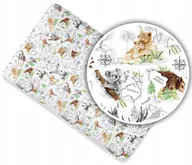 Prześcieradła dla dzieci - PRZEŚCIERADŁO BAWEŁNIANE DO ŁÓŻECZKA 140x70 - miniaturka - grafika 1