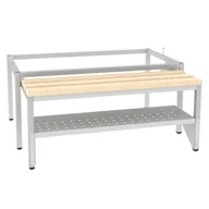 Inne meble biurowe - Półka na obuwie sportowe robotnicze PPW 331 W o szer. 90 cm do podstaw wysuwanych - miniaturka - grafika 1