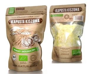 CHARSZNICKIE Kapusta kiszona BIO 750 g / 600 g Charsznicka - Zdrowa żywność - miniaturka - grafika 1