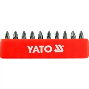 YATO Końcówki wkrętakowe pz1x25 mm, kpl. 10 szt. YT-0470 - Bity - miniaturka - grafika 1