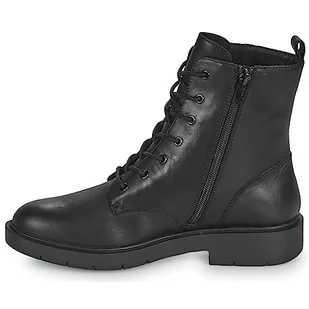 Geox Damskie buty D Spherica Ec1 Ankle Boot, czarny, 36 EU - Moda i Uroda OUTLET - miniaturka - grafika 1