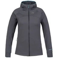 Kurtki i kamizelki sportowe damskie - Kurtka damska Hannah Eli Hoody Rozmiar: S / Kolor: szary - miniaturka - grafika 1