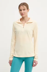 Columbia bluza sportowa Glacial IV kolor beżowy gładka 1802201 - Bluzy damskie - miniaturka - grafika 1