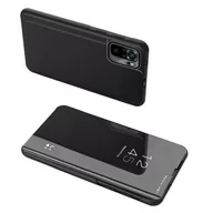 Etui i futerały do telefonów - Clear View Case futerał etui z klapką Xiaomi Poco X4 NFC 5G czarny - miniaturka - grafika 1