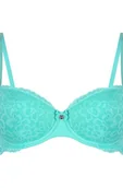 Biustonosze - Hunkemöller Biustonosz usztywniany z fiszbinami Marine Zielony - miniaturka - grafika 1