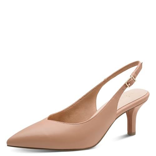 Marco Tozzi Pumps 2-29648-46, damskie czółenka, cappuccino, 38 EU