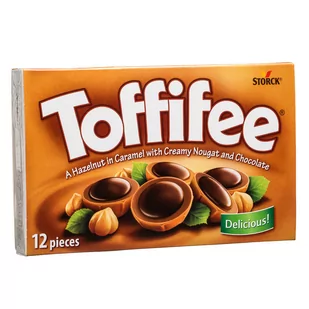Toffifee Orzech laskowy w karmelu, kremie orzechowym i czekoladzie 100 g - Bombonierki i czekoladki - miniaturka - grafika 1