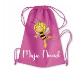 Plecaki worki - Worek Do Przedszkola Na Buty WF Pszczółka Maja - miniaturka - grafika 1