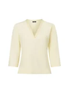 Koszulki i topy damskie - JOOP! Koszulka damska - Tilde Kobiety Bawełna żółty jednolity, 34 - miniaturka - grafika 1