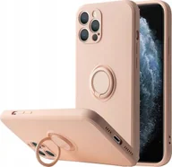 Etui i futerały do telefonów - OEM Etui Silicon Ring do Iphone 13 PRO różowy - miniaturka - grafika 1