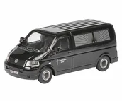 Samochody i pojazdy dla dzieci - Schuco Vw T5 Leichenwagen Meier Black 1:87 452614600 - miniaturka - grafika 1