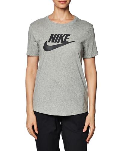 Nike Koszulka damska Icon Futura Szary, Dk Grey Heather/White, XS