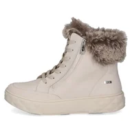 Botki damskie - Botki  kremowe Daphne [ 26202-43-404] [Rozmiar: 40] - miniaturka - grafika 1