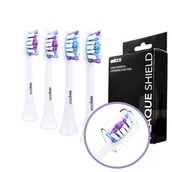 Końcówki do szczoteczek elektrycznych - Końcówki przeznaczone do GRUNDIG TBB 87 88 8730 8731 Białe - miniaturka - grafika 1