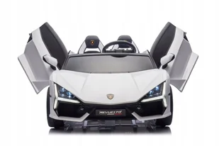 Pojazd Lamborghini Revuelto XL Biały - Pojazdy elektryczne dla dzieci - miniaturka - grafika 1