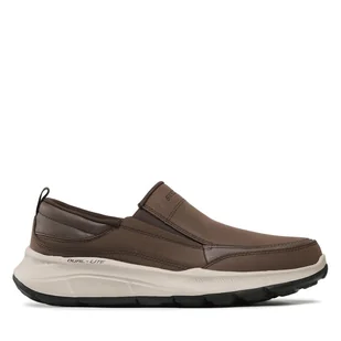Półbuty Skechers Harvey 232517/CHOC Brązowy - Półbuty męskie - miniaturka - grafika 1