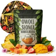 Herbata - Owoce słońca 50 g herbata zielona mango papaja ananas truskawka - miniaturka - grafika 1
