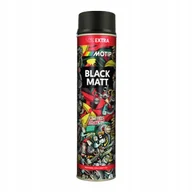 Chemia warsztatowa - Motip Lakier akrylowy czarny mat 600ml Black Mat spray akryl - miniaturka - grafika 1