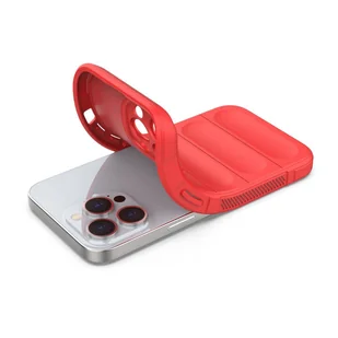 Magic Shield Case etui do iPhone 13 Pro Max elastyczny pancerny pokrowiec czerwony - Etui i futerały do telefonów - miniaturka - grafika 6