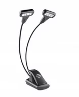 Inne akcesoria muzyczne - Konig & Meyer 12273 Music Stand Light Double 4 Led T-Model Flexlight - miniaturka - grafika 1