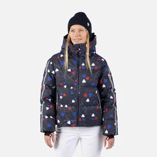 Damska Kurtka ocieplana ROSSIGNOL W VENTINA PR DOWN JKT RLNWJ38_715 – Granatowy - Kurtki narciarskie - miniaturka - grafika 1