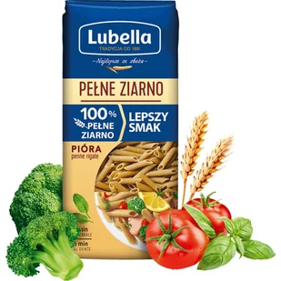 Lubella Pełne Ziarno Penne Makaron Pióra 400 g - Makaron - miniaturka - grafika 1