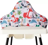 Krzesełka do karmienia - Ikea Antilop Pokrycie Pokrowiec Do Krzesełka Wodoodporne Liski - miniaturka - grafika 1