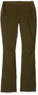 Spodnie damskie - Columbia damskie spodnie Back Beauty Passo Alto Heat spodnie zielony olive green L 1412331 - grafika 1