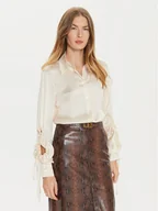 Koszule damskie - TWINSET Koszula 242TP2477 Beżowy Regular Fit - miniaturka - grafika 1