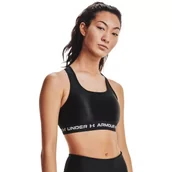 Bielizna sportowa damska - Biustonosz sportowy Under Armour Crossback Matte/Shine - miniaturka - grafika 1