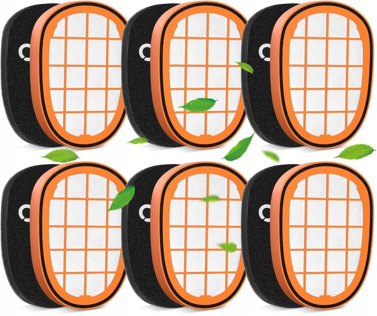 6x FILTR DO PHILIPS SPEEDPRO MAX Aqua PLUS FC XC FC5005 FC6802 8000 XC8147