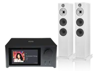 Zestawy stereo - NAD C 700 V2 (czarny) + 603 S3 (biały) - miniaturka - grafika 1