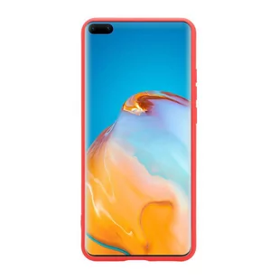 Crong Color Cover - Etui Huawei P40 (czerwony) - Etui i futerały do telefonów - miniaturka - grafika 3