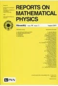 Czasopisma - reports on mathematical physics 84/1 polska - miniaturka - grafika 1