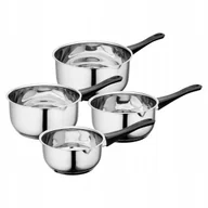 Zestawy garnków i patelni - Rondle ze stali nierdzewnej z dzióbkiem Altom Design Emilio 12/14/16/18 cm - miniaturka - grafika 1