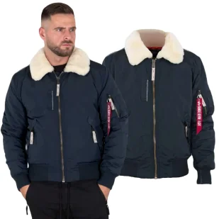 Kurtka Alpha Industries Injector III 143104-07 - Granatowa - Odzież taktyczna i umundurowanie - miniaturka - grafika 1