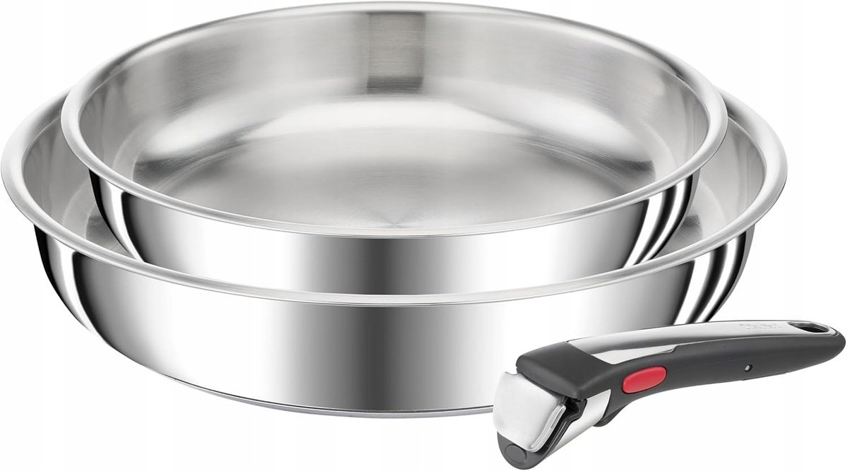 TEFAL L9759002 INGENIO Zestaw patelni 3-elementowy 24/28 cm+rączka