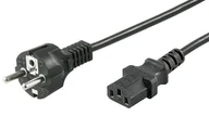 Kable komputerowe i do monitorów - Microconnect PE020418 kabel zasilające Czarny 1,8 m CEE7/7 C13 panel PE020418 - miniaturka - grafika 1