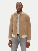 Kurtki męskie - Milestone Kurtka skórzana MSDario 531621 60695 Beżowy Regular Fit - miniaturka - grafika 1