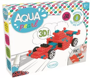 Aladine Zestaw Aqua pearl, wyścigówka - Zabawki kreatywne - miniaturka - grafika 1