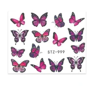 Ozdoby do paznokci - Naklejki wodne do paznokci STZ 999 - miniaturka - grafika 1