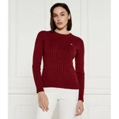 Swetry damskie - Gant Sweter | Slim Fit - miniaturka - grafika 1