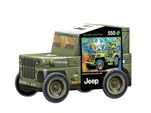 Eurographics 550 części - Armee Jeep puzzle 8551-5598 - Puzzle - miniaturka - grafika 2