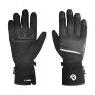 Rękawiczki rowerowe - Rękawiczki Rowerowe z Długimi Palcami Do Telefonu Zimowe Solidne X-TIGER M - miniaturka - grafika 1