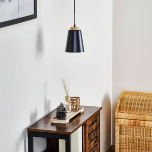 Emibig Bolero lampa wisząca 1-punktowa czarna 442/1 - Lampy sufitowe - miniaturka - grafika 6