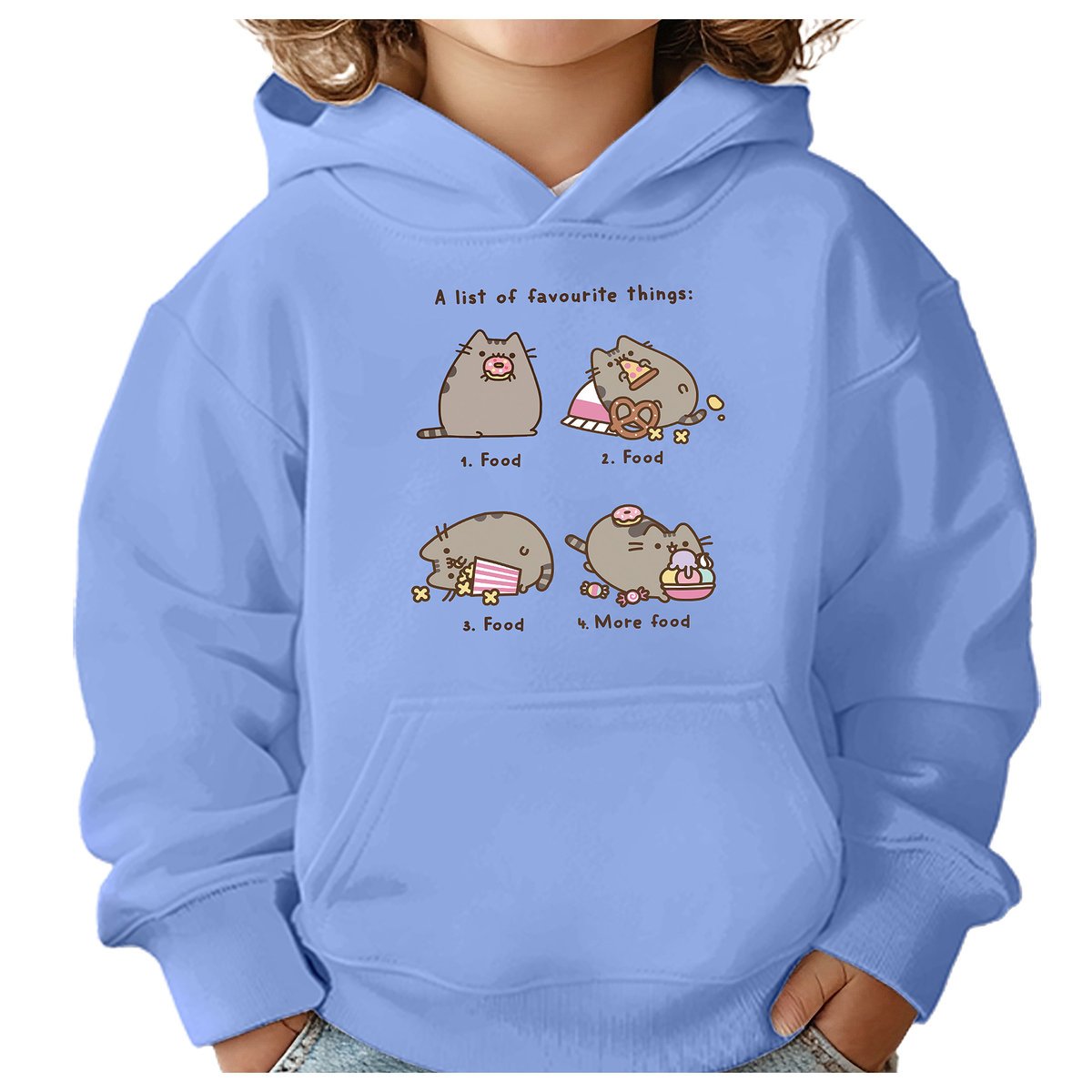BLUZA DZIECIĘCA PUSHEEN KOT 134-140 DLA DZIEWCZYNKI CHŁOPCA PREZENT