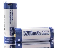 Akumulatory ogólnego zastosowania - Keeppower KP ICR26650-520PCM 5200mAh Li-ION m-USB - miniaturka - grafika 1