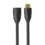 Kable - Przedłużacz HDMI 5m Vention VAA-B06-B500 (Czarny) - miniaturka - grafika 1